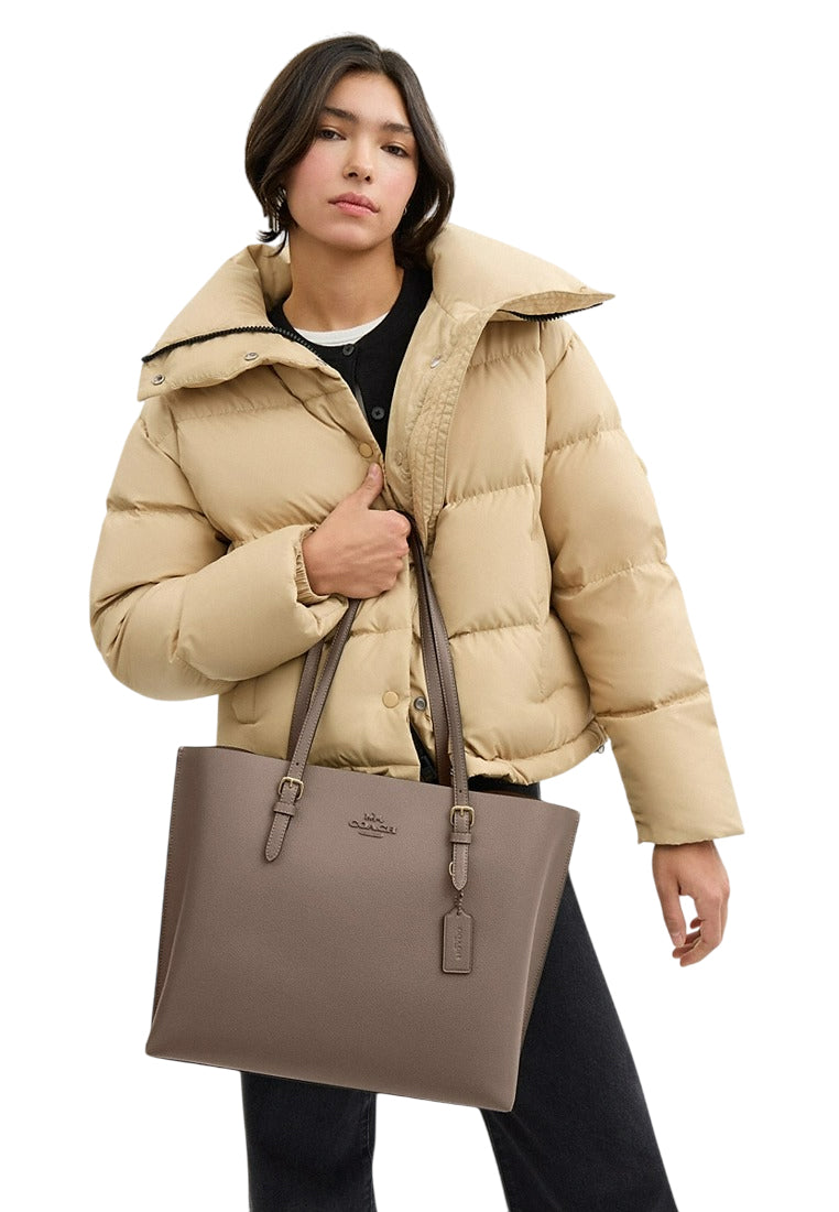 Coach Mollie Tote Bag - Dark Stone