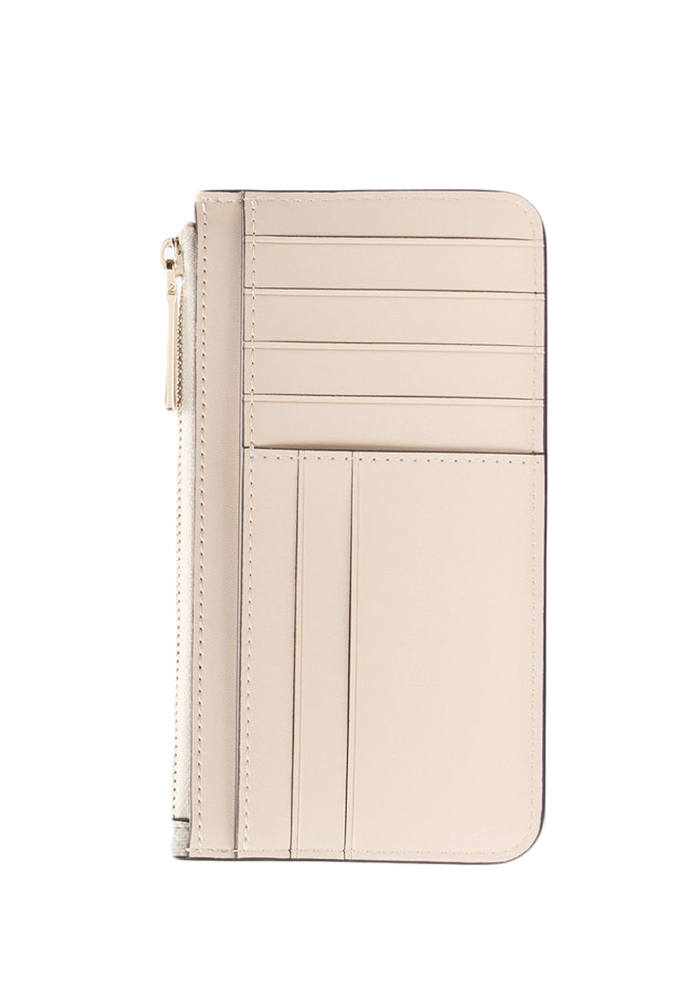 Kate Spade Spade Flower Large Slim Card Holder - Dark Beige