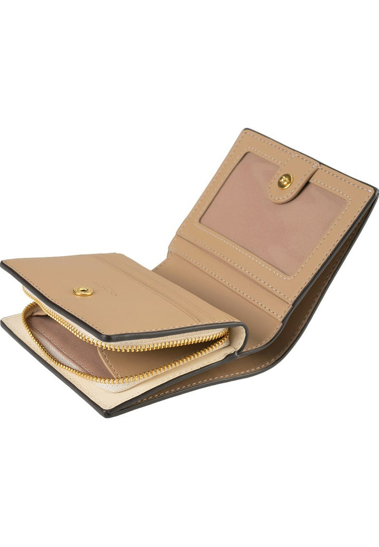 Coach Snap Wallet With Creature Print - White/Multi