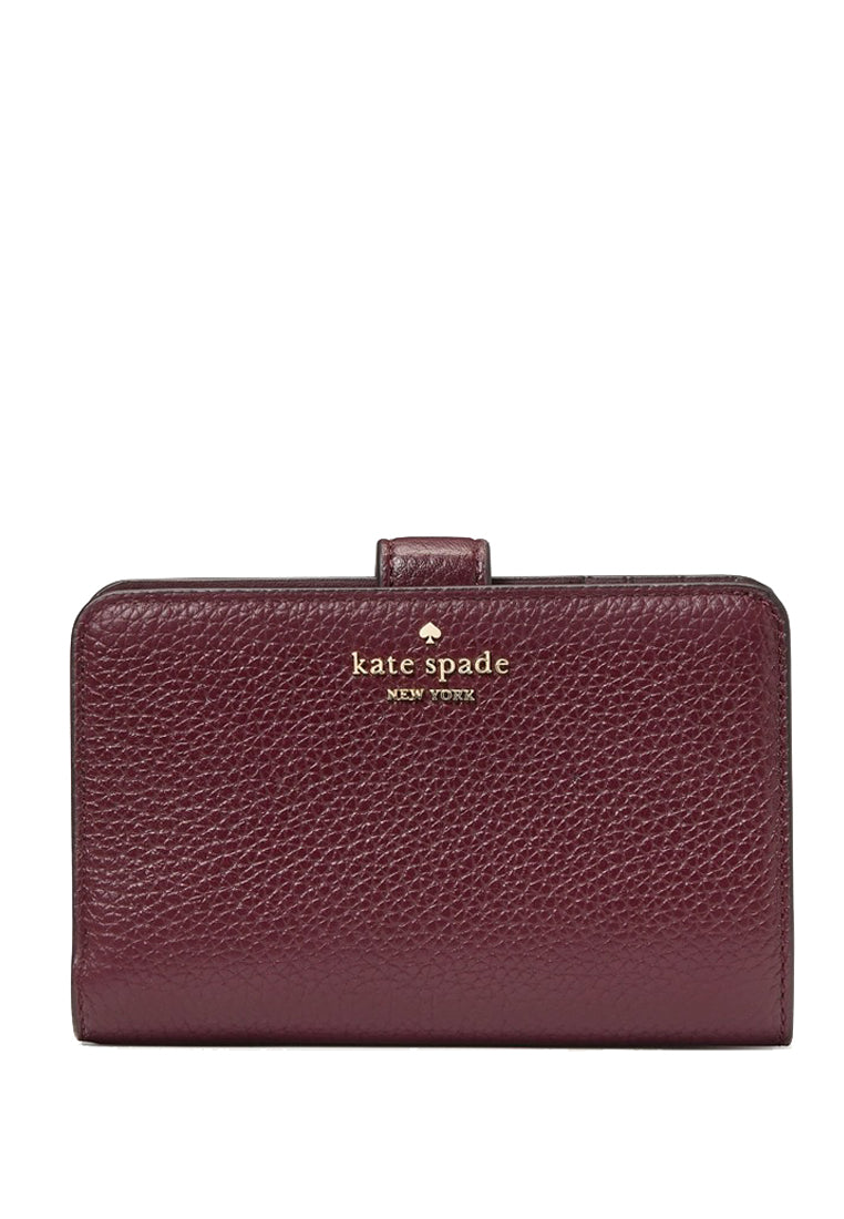 Kate Spade Lena Medium Bifold Wallet - Cherrywood
