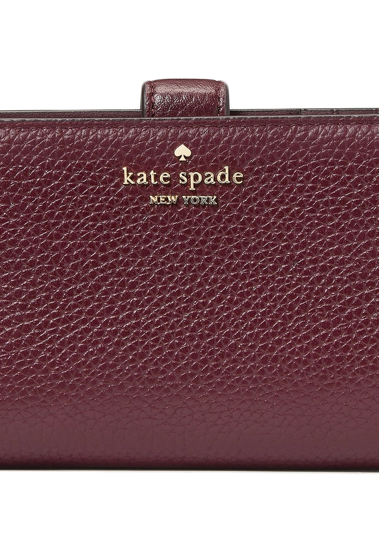 Kate Spade Lena Medium Bifold Wallet - Cherrywood