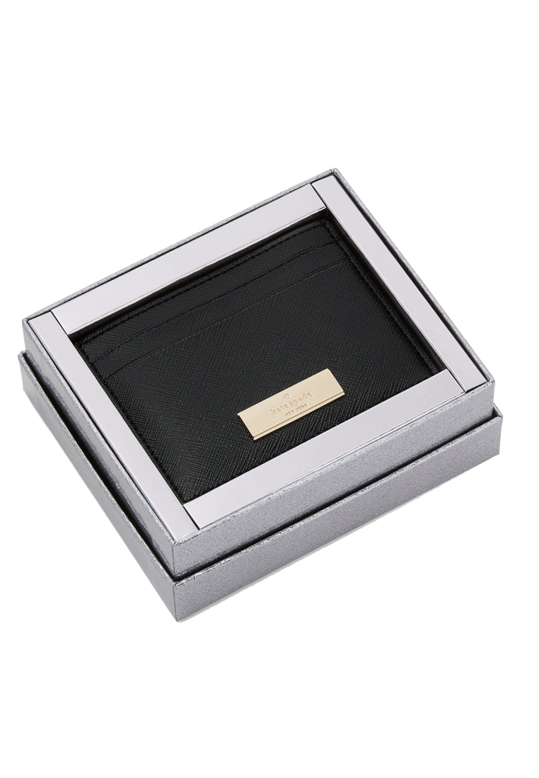 Kate Spade Kenzie Boxed Small Cardholder - Black
