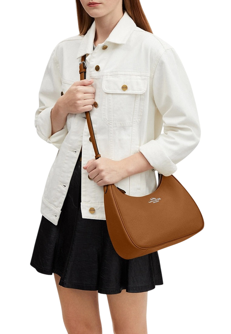 Coach Teri Hobo Bag - Light Saddle