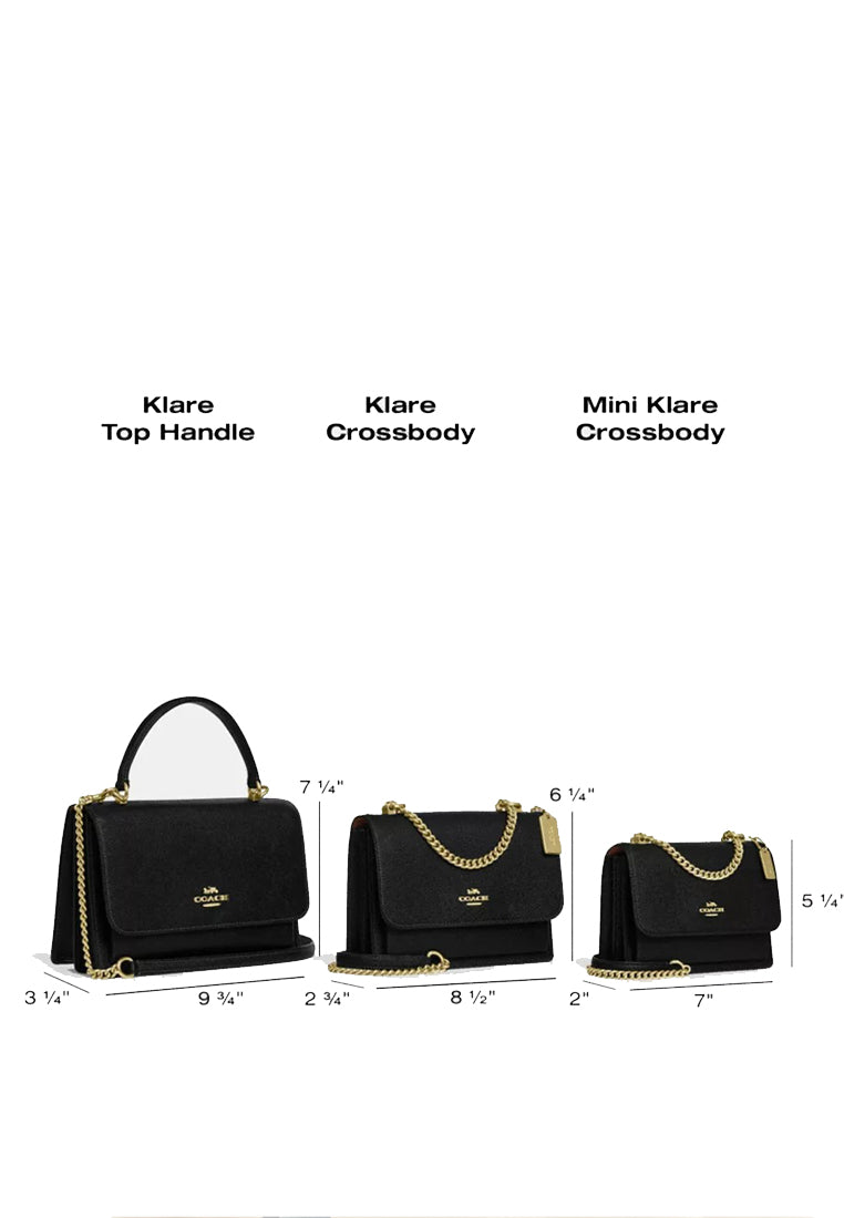 Coach Mini Klare Crossbody Bag - Black