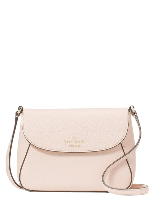 Kate Spade Monica Small Flap Crossbody - Blush Cloud