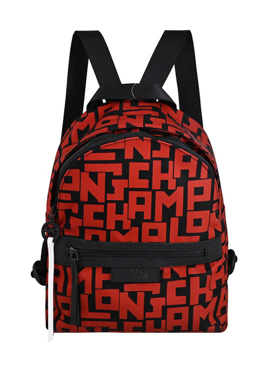 Longchamp Le Pliage LGP Backpack - Red/Black