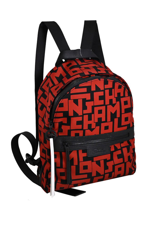 Longchamp Le Pliage LGP Backpack - Red/Black