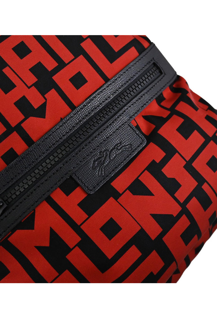 Longchamp Le Pliage LGP Backpack - Red/Black