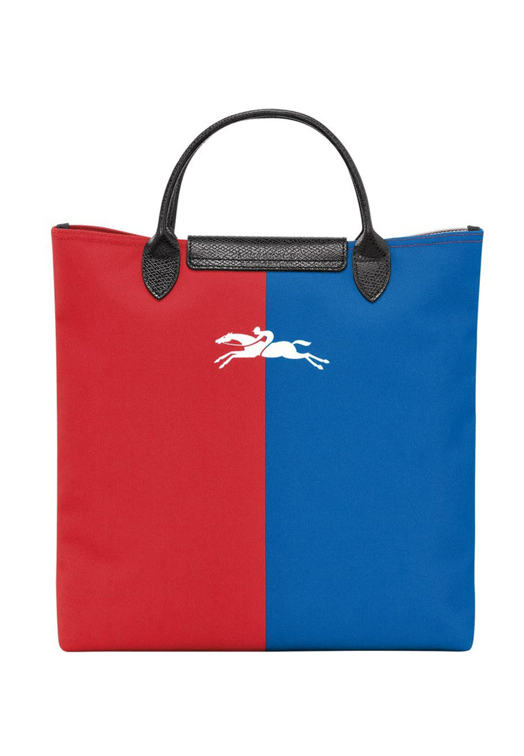 Longchamp Robert Indiana Love Top Handle - Blue/White/Red