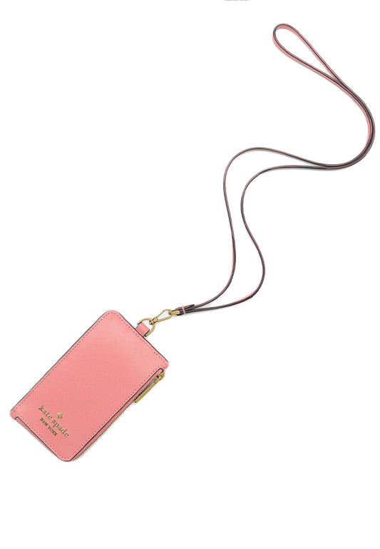 Kate Spade Madison Card Case Lanyard - Terracotta Tile