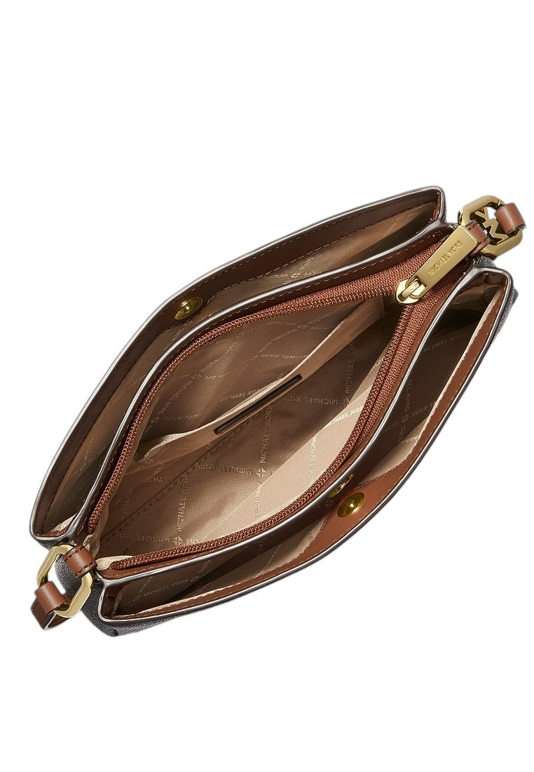 Michael Kors Trisha Medium Logo Crossbody Bag - Brown