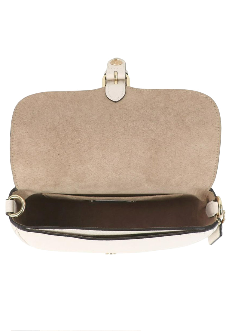 Coach Amelia Saddle Bag - White