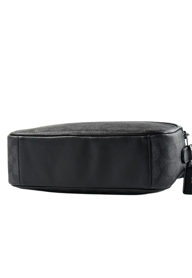 Coach Mens Graham Crossbody Bag - Charcoal Black