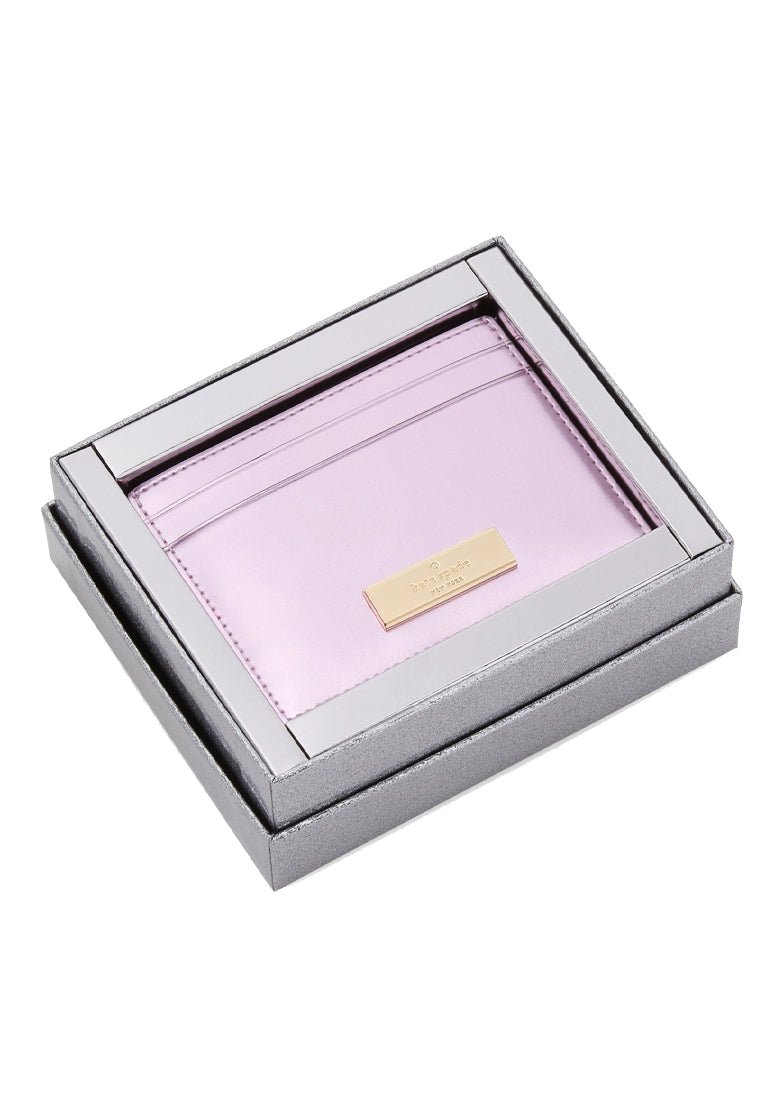 Kate Spade Kenzie Boxed Small Cardholder - Quartz Pink
