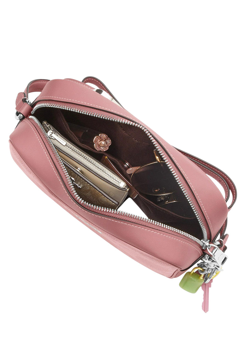 Coach Jamie Camera Bag In Maxi Signature Canvas - Dusty Pink