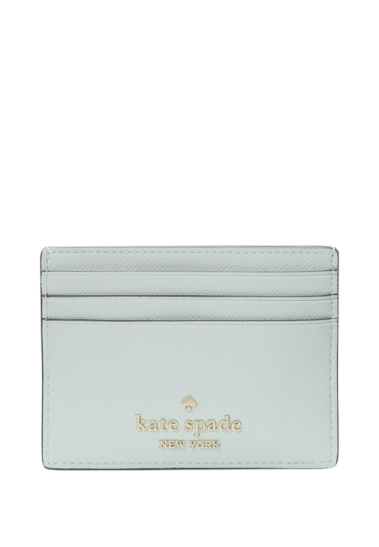 Kate Spade Day Tripper Small Slim Card Holder - Crystal Green