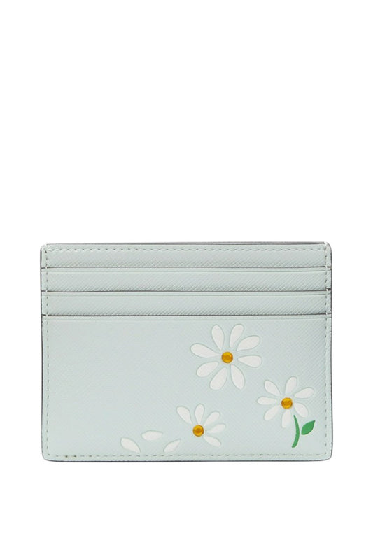 Kate Spade Day Tripper Small Slim Card Holder - Crystal Green