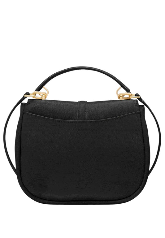 Kate Spade Kayla Pebbled Leather Saddle Bag - Black