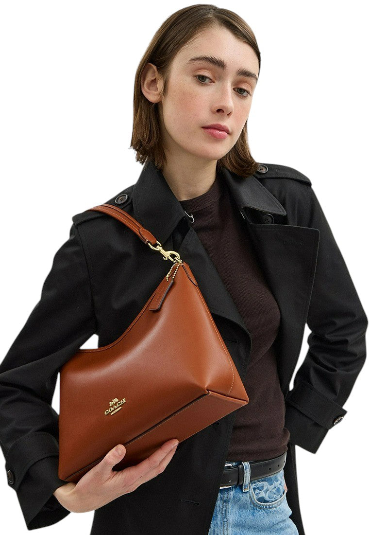 Coach Laurel Shoulder Bag - Tan Brown