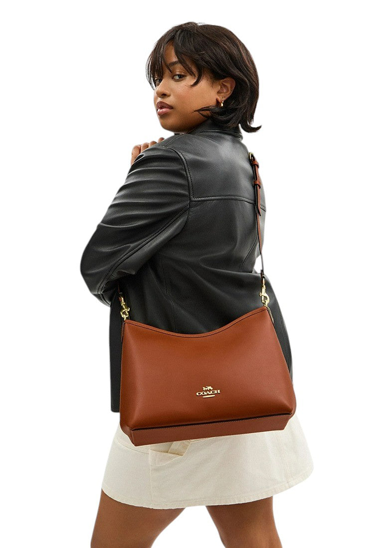 Coach Laurel Shoulder Bag - Tan Brown