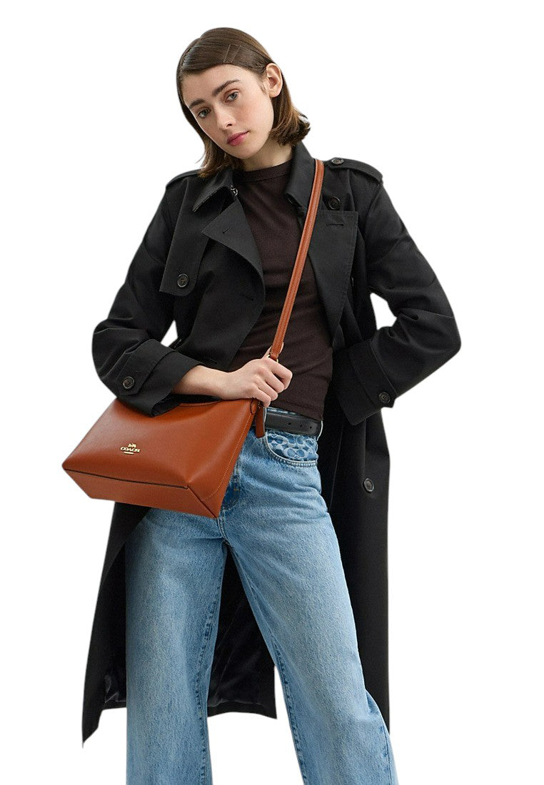 Coach Laurel Shoulder Bag - Tan Brown