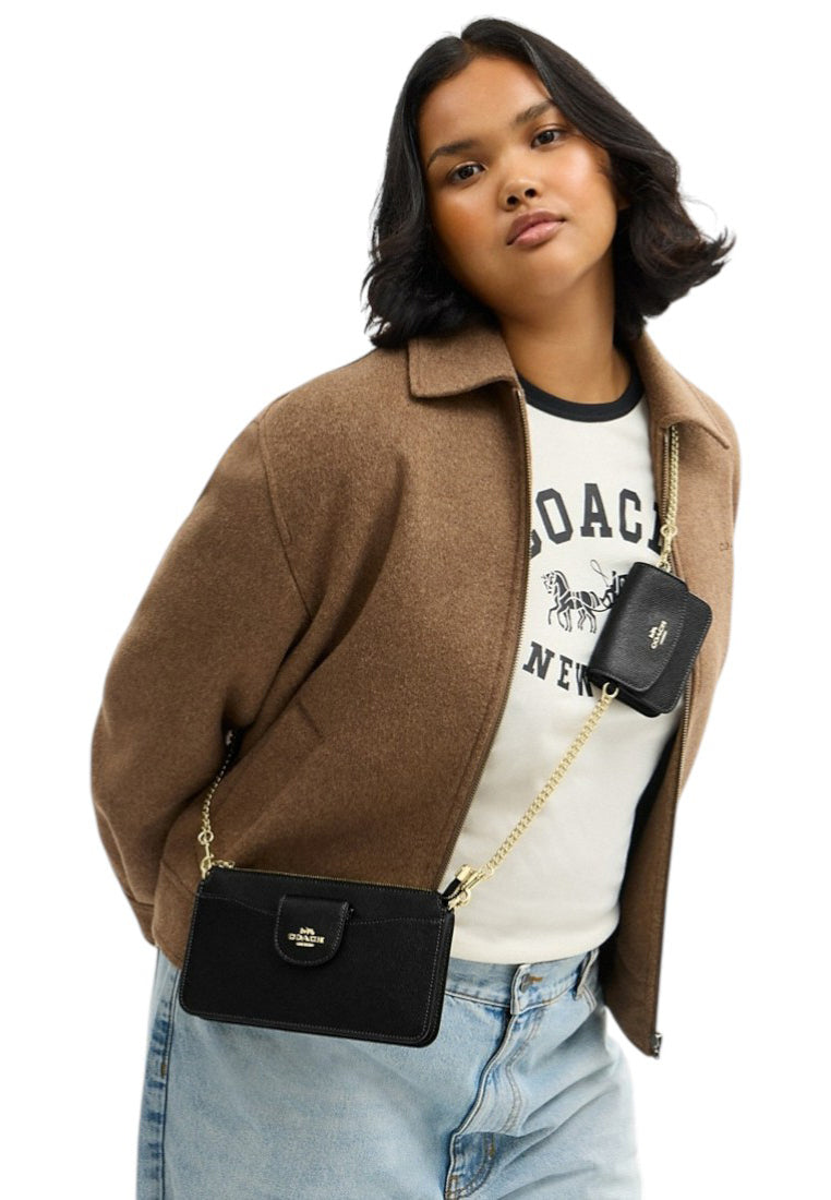 Coach Poppy Crossbody Bag - Black