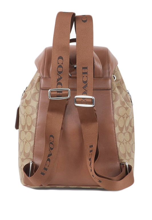 Coach Pace Large Backpack In Signature Canvas - Brown