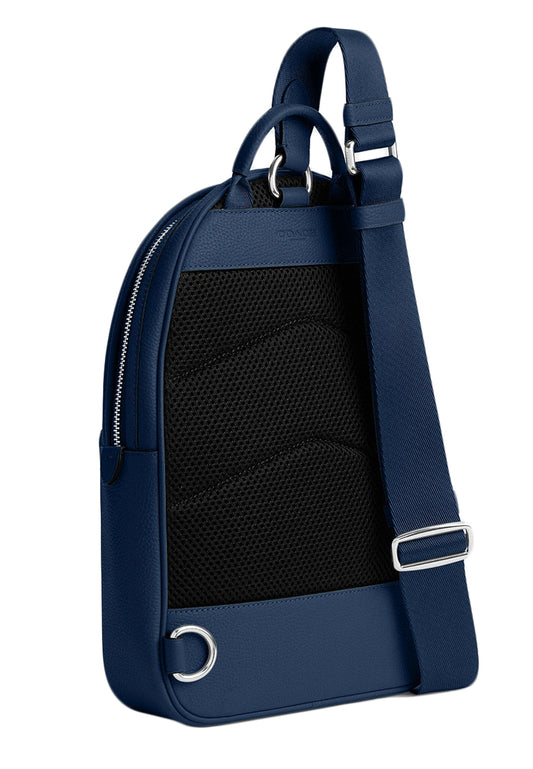 Coach Mens Charter Pack With Coach Graphic - Navy
