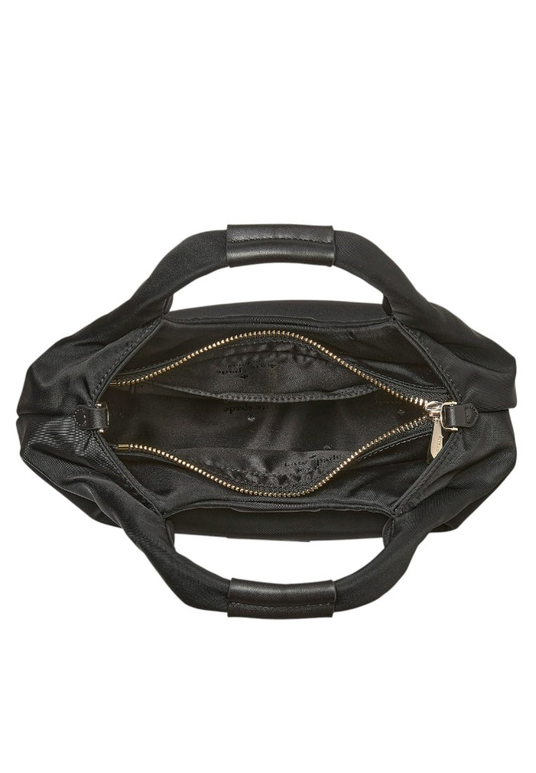 Kate Spade Carter Nylon Small Pleated Crossbody - Black