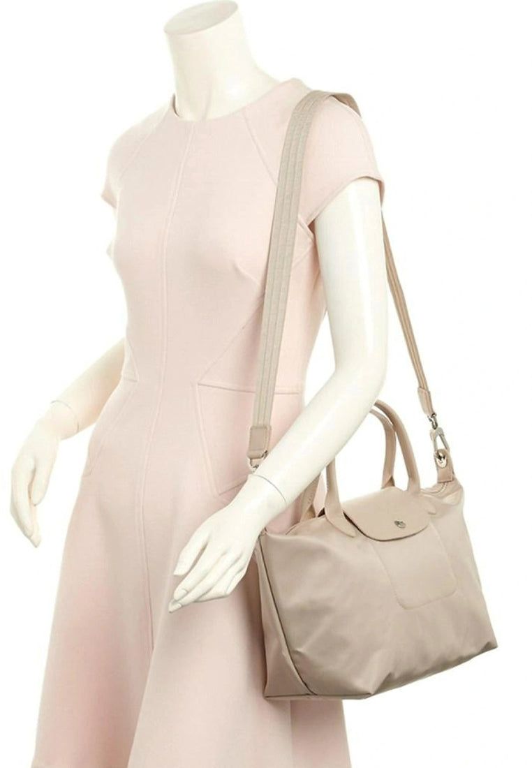 LONGCHAMP Le Pliage Neo Small Top Handle Handbag - Cream Beige