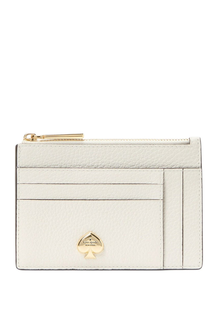Kate Spade Kayla Large Slim Cardholder - Meringue White