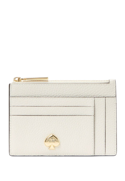 Kate Spade Kayla Large Slim Cardholder - Meringue White