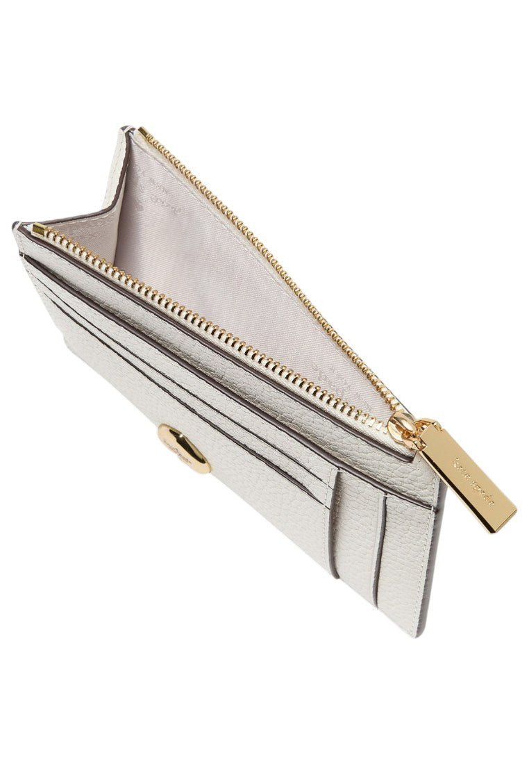 Kate Spade Kayla Large Slim Cardholder - Meringue White