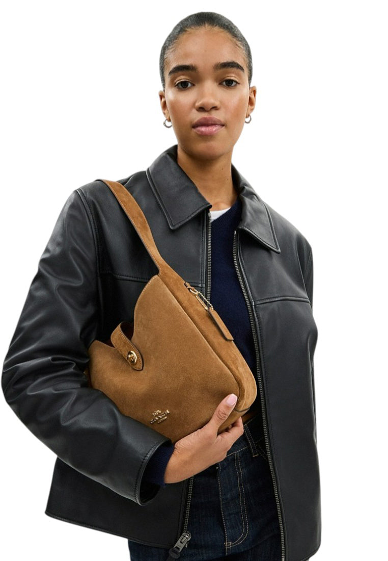 Coach Hadley Convertible Crossbody Bag - Sienna Brown