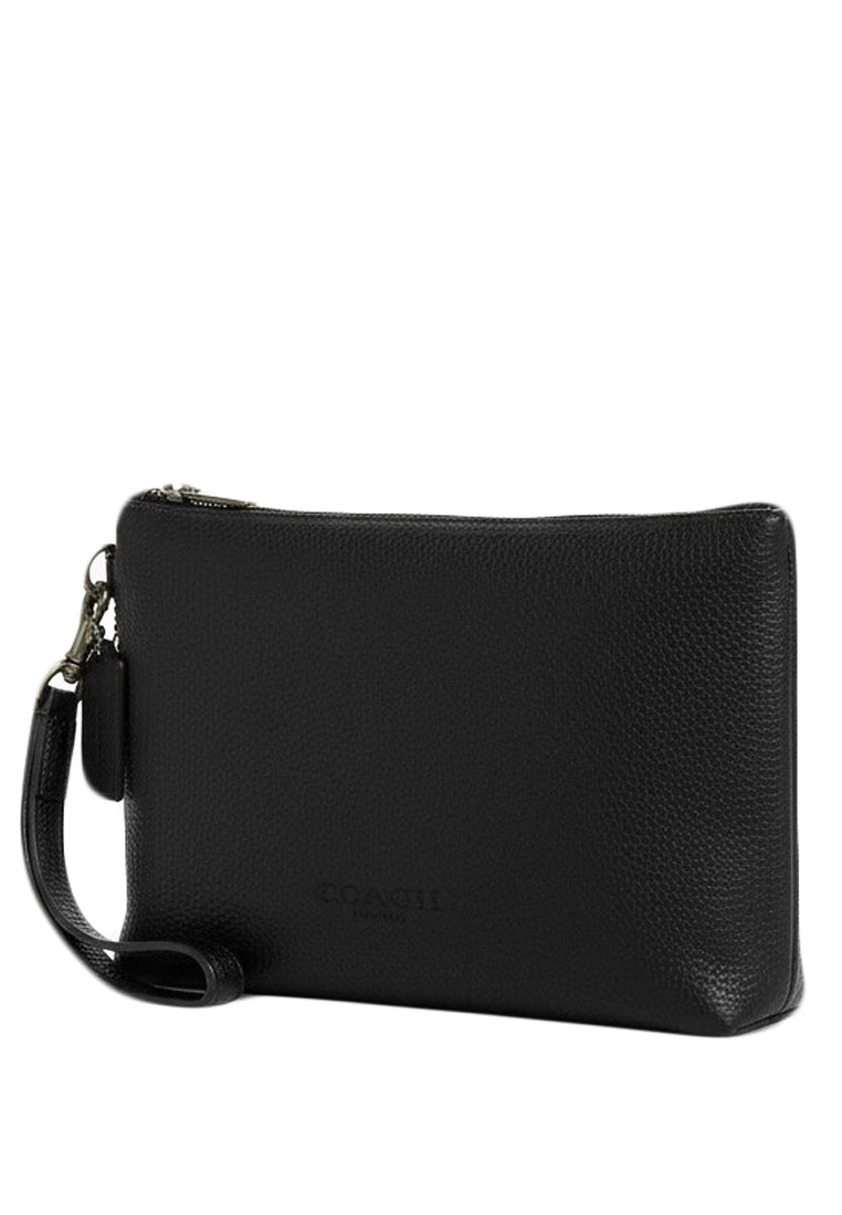 Coach Mens Pouch - Black