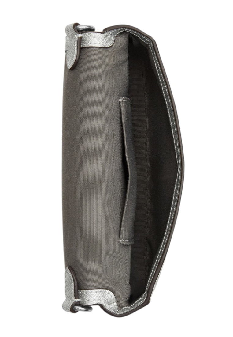 Coach Mini Josie Top Handle In Signature Canvas - Silver