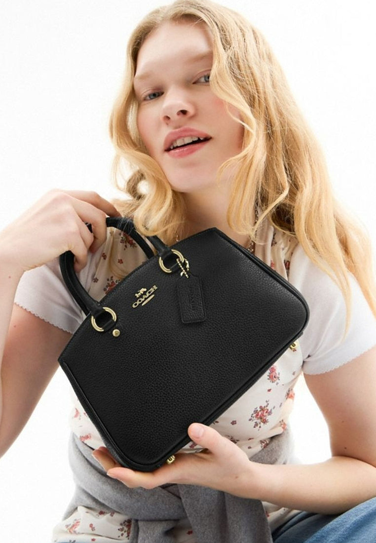 Coach Savannah Small Carryall Bag - Black