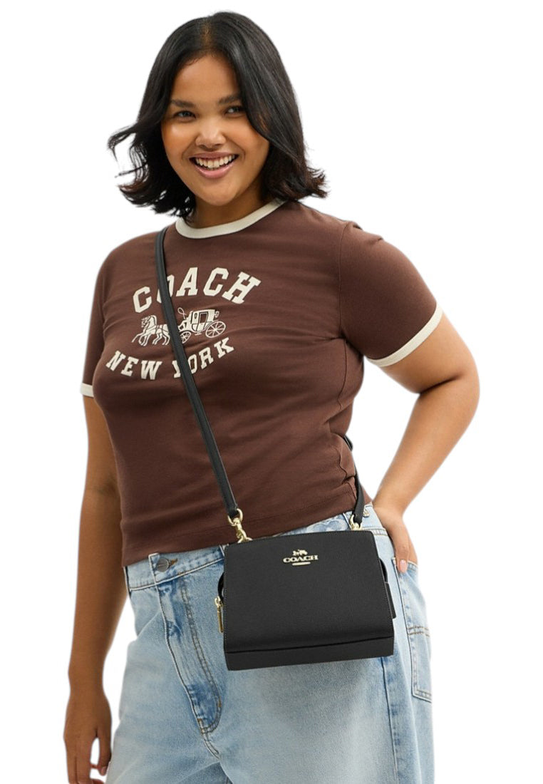Coach Gia Crossbody Bag - Black