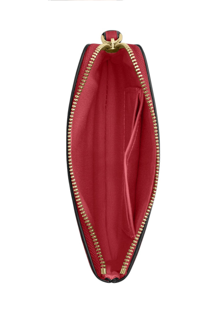 Coach Corner Zip Wristlet - True Red