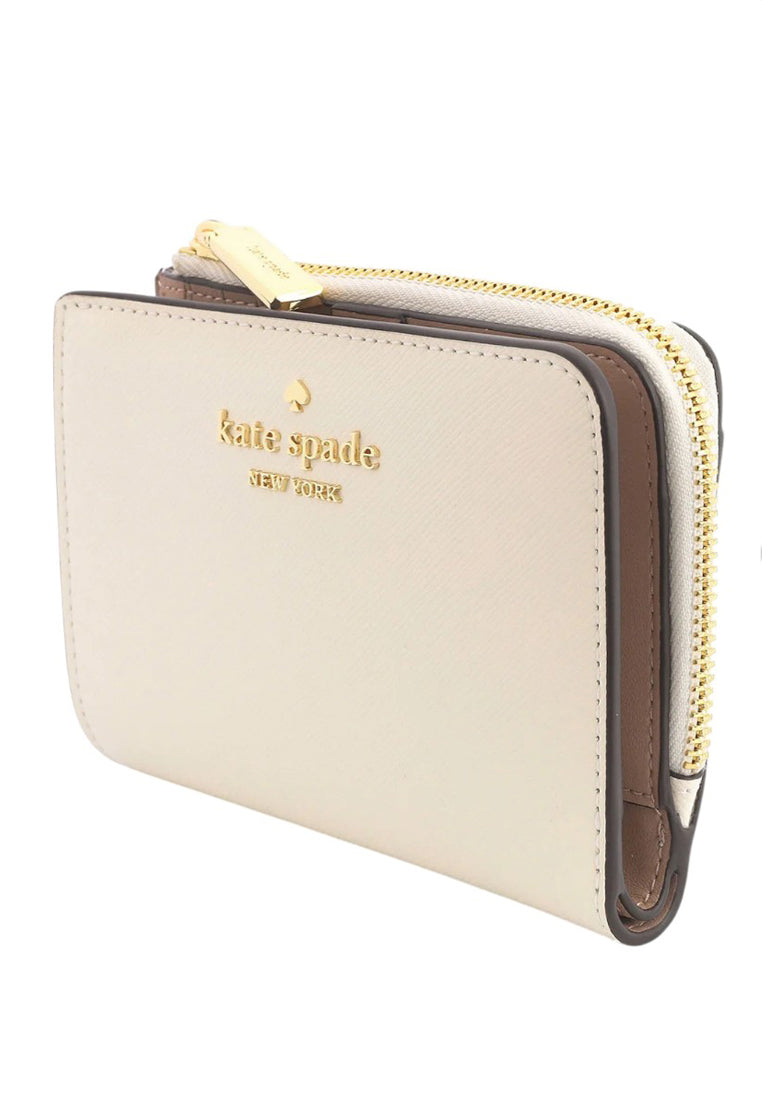 Kate Spade Madison Small L-Zip Wallet - White