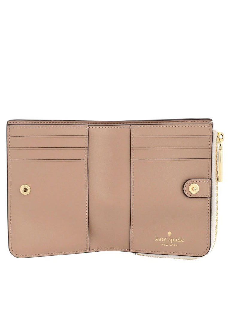 Kate Spade Madison Small L-Zip Wallet - White