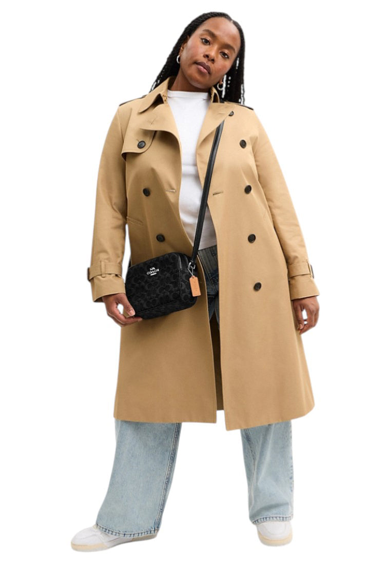 Coach Jamie Camera Bag In Signature Denim - Black