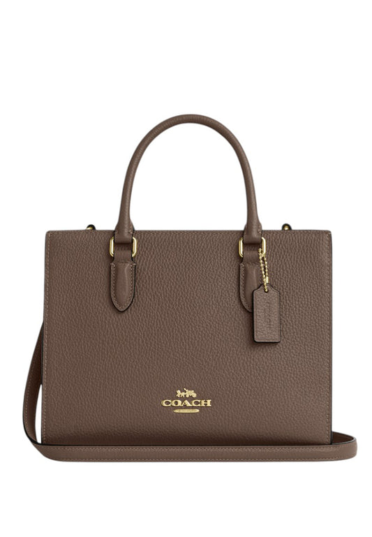 Coach Maggie Small Tote Bag - Dark Stone