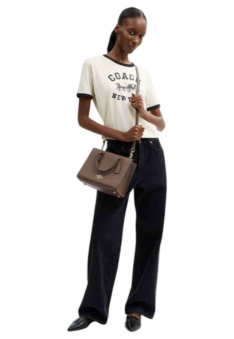 Coach Maggie Small Tote Bag - Dark Stone