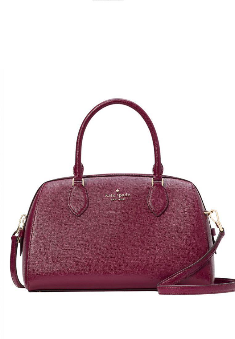 Kate Spade Madison Large Dolly Duffle Crossbody - Blackberry