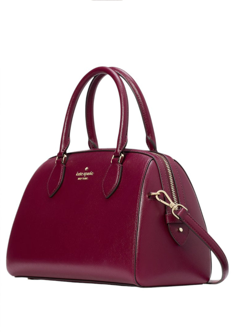 Kate Spade Madison Large Dolly Duffle Crossbody - Blackberry
