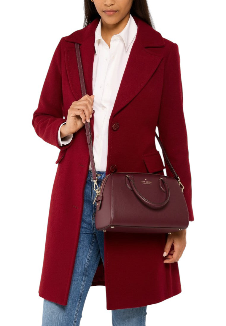 Kate Spade Madison Large Dolly Duffle Crossbody - Blackberry