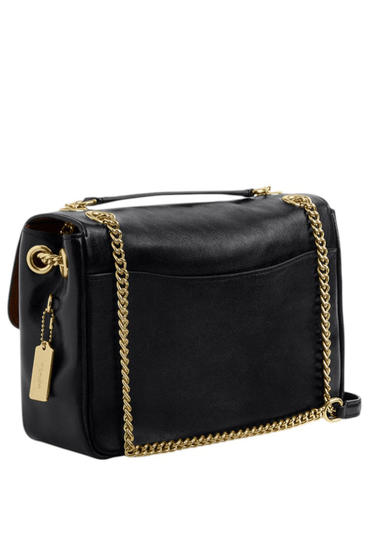 Coach Elodie Crossbody Bag In Signature Canvas - Walnut/Black