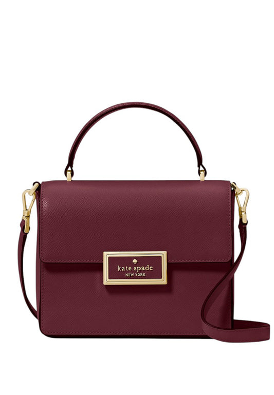 Kate Spade Reegan Small Top Handle Crossbody - Dark Merlot