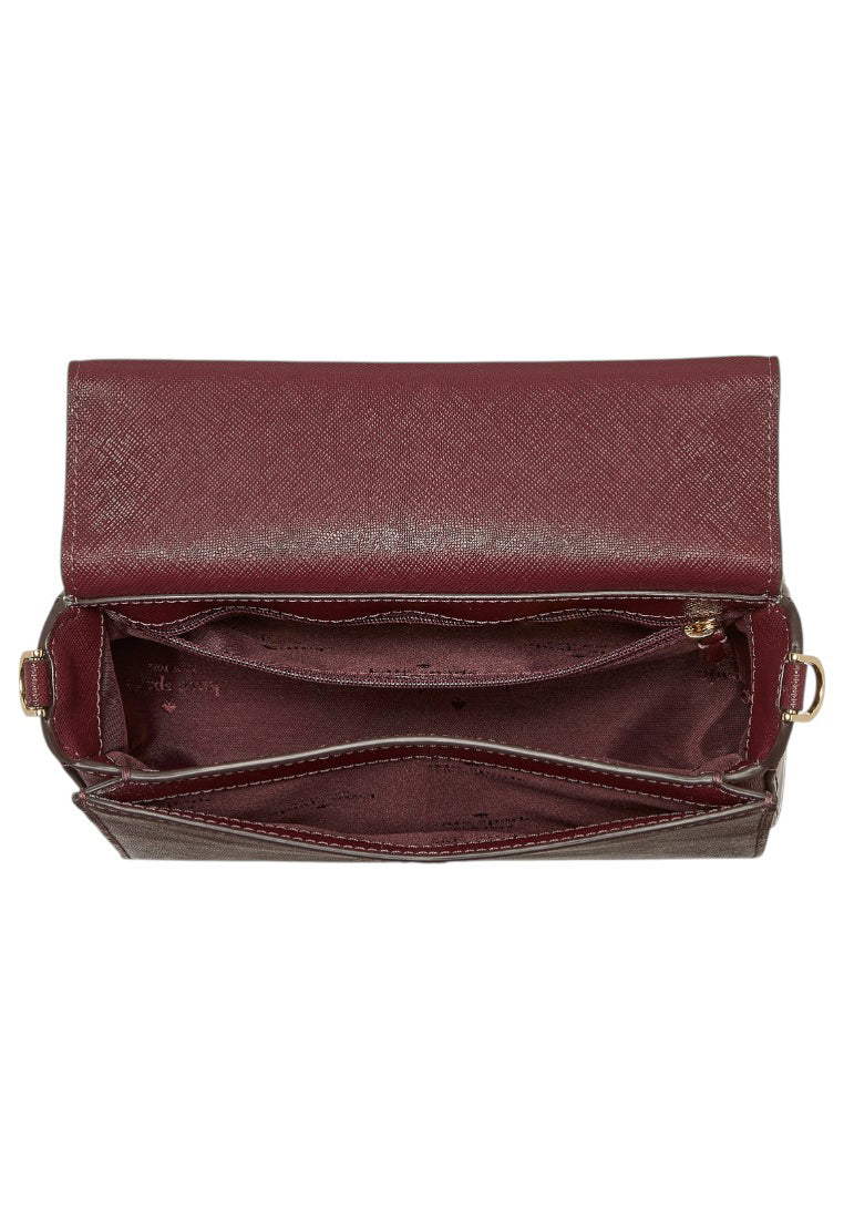 Kate Spade Reegan Small Top Handle Crossbody - Dark Merlot